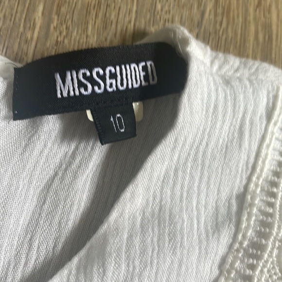 Miss guided white romper size small - Picture 5 of 5